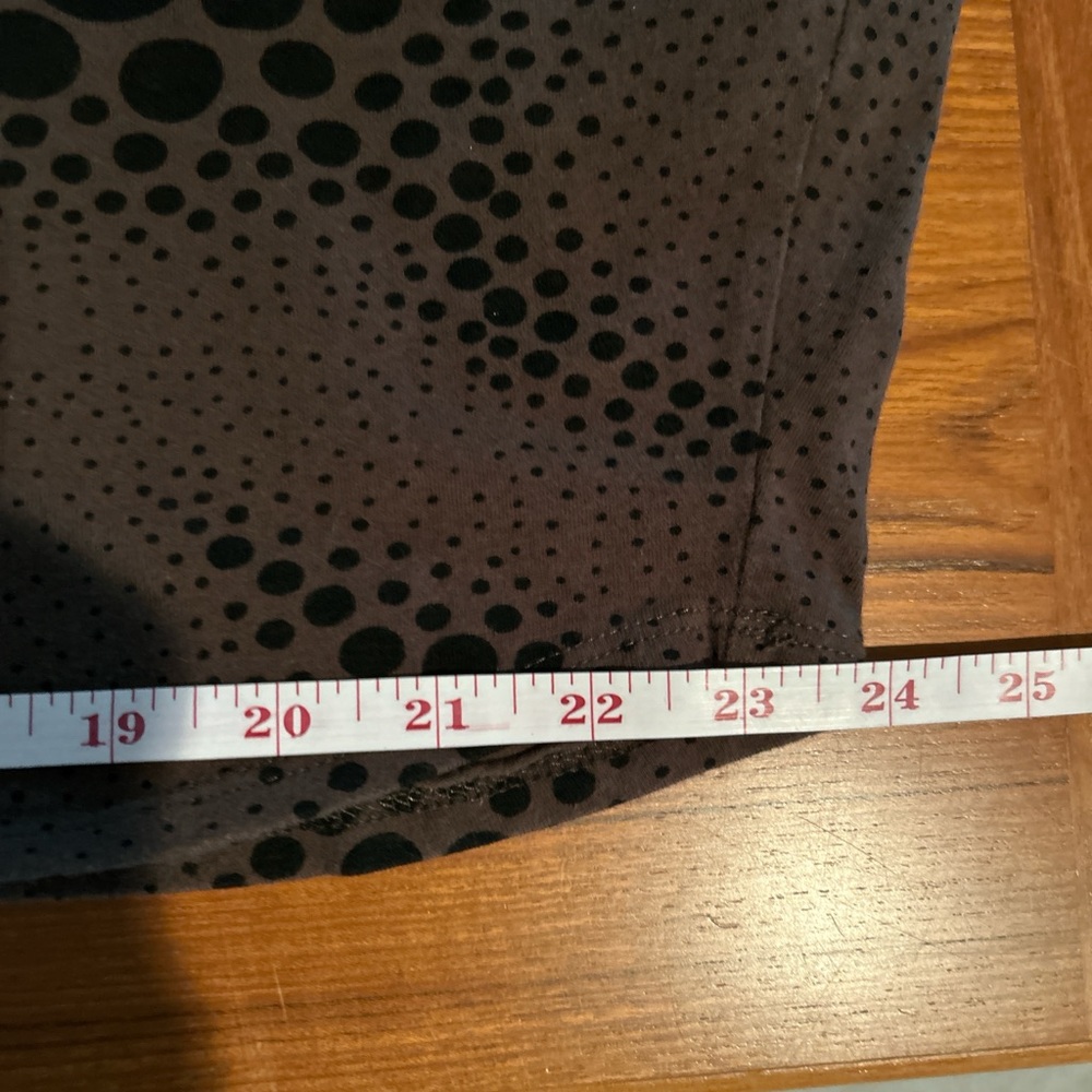 Nooworks Black and Gray Polka Dot Top - Picture 5 of 7